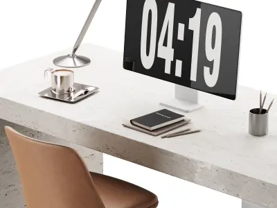 542 office furniture 31 workplace 15 3D model