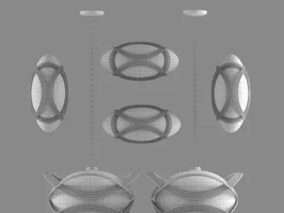 Ceiling light Free 3D model