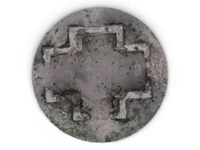 Ruins of Chaple 3D model