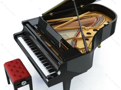  Concert Grand Piano Yamaha S6BB 