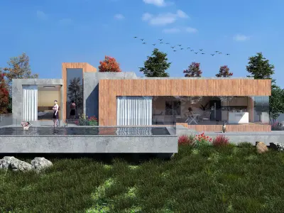FOREST HOUSE 3D model
