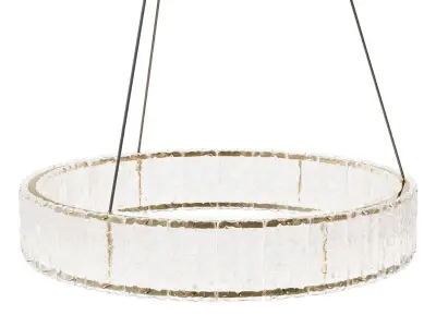 Pendant chandelier Solo round 3D model