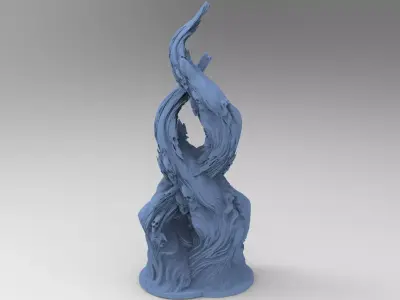 Dantes Purgatory ivy 1 3D model