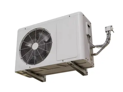  Air Conditioning Unit  Low-poly 3D model