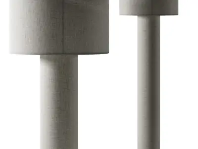 Westwing Collection Ron Floor Lamp 3D model
