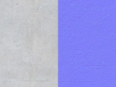 Seamless white stone masonry material - 8k Texture