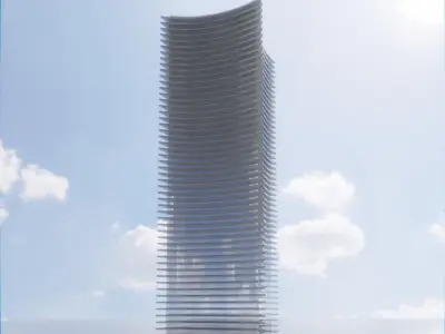 Parametric Building 1c12 3D model