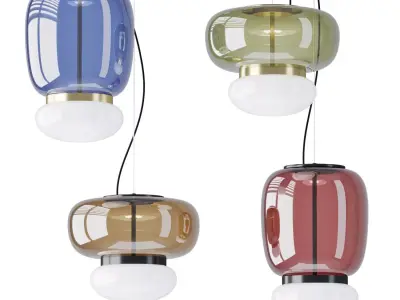 FARO SP G and FARO SP P Vetreria Vistosi Low-poly 3D model