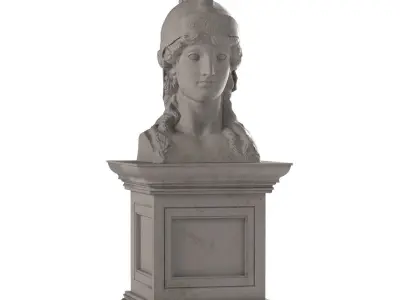 Athena Bust 3D model
