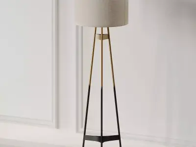 BRACE OMBRE FLOOR LAMP CB2 Exclusive 3D model