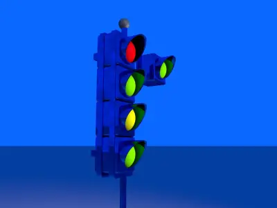 Traffic Light 3D model
