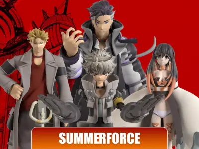 Rudo Surebrec -  Gachiakuta 3D model