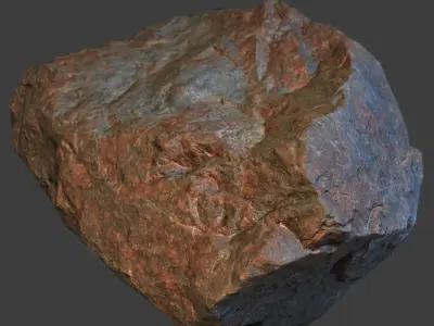 Michelle Stone Low-poly 3D model