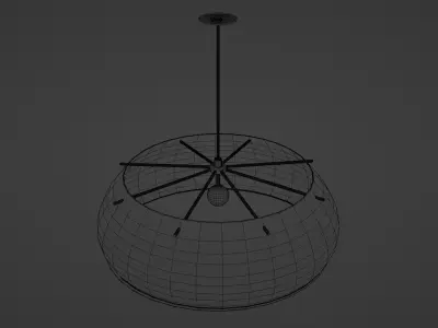 Pendant light 3 3D model