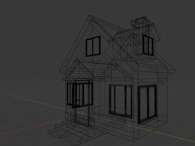 Miniature House Free 3D model