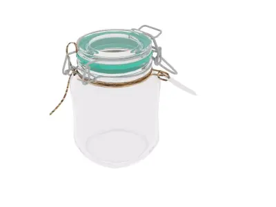 Glass Jar 3D model
