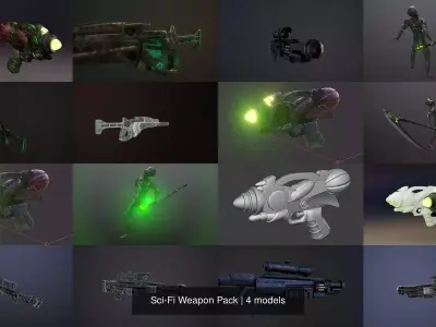 Sci-Fi Weapon Pack