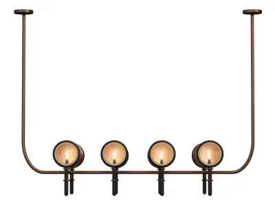 ALICE CHANDELIER - EIGHT ARM 3D model
