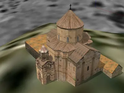 Architecture-Religion-God-Culture-Temple-033 church 3D model