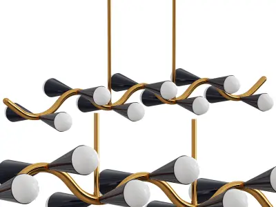 Caracas Wave 14 Light 3D model