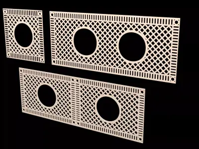 Lattice Jali 3D model