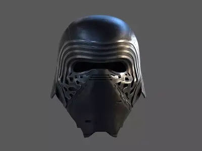 Kylo Ren Helmet 3D model