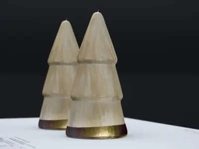 CHRISTMAS TREE FAUX DECOR 2024 3D model