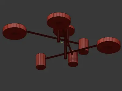 Technum Led Short Lampatron 3D model