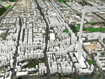 Abu Dhabi United Arab Emirates 3D model