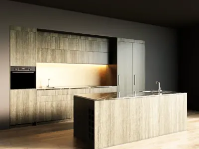 29-Kitchen5 texture 3 3D model