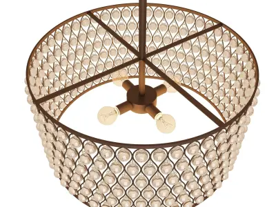 Crystal Chandelier 3D model