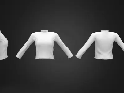 GOAM Winter Sweater Low-poly 3D model