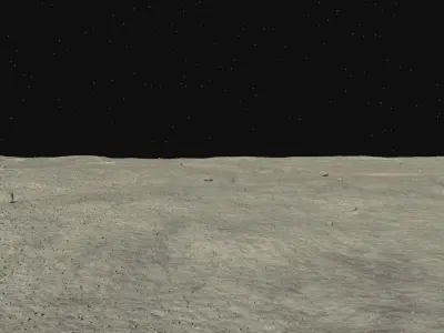 Moon Surface 2 3D model