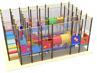 Indoor Playground 3D model