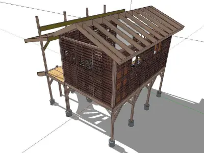 Creative Design-Holiday Cabin-046 3D model
