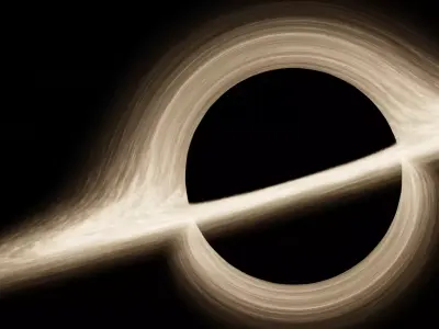 Black Hole High Resolution - Like Interstellar 3D model