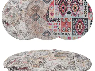 Rugs No 1050 Low-poly 3D model