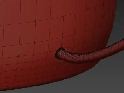 Yoko Table 3D model