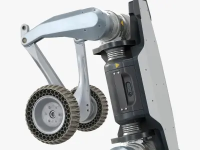  Lynx Traversal Robot Used Front Wheel Balance Pose 