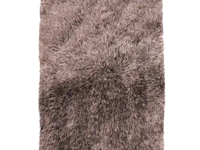 Turkish brown carpet TOUCH ME LONG 3D model