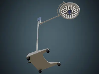 Operating Lamp 1 Basic Low-poly 3D model