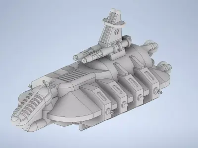 Mantis-class Assault Frigate  3D print model