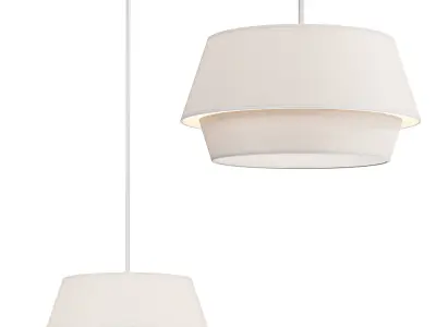 Lisbeth Ceiling Light Natural 3D model