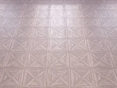 Parquet - Laminate - Wooden floor Low-poly 3D model 21