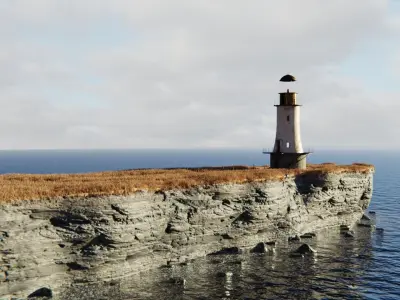 Lighthouse 3d Scene 3D model