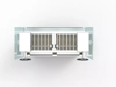 BBQ WITH GLASS 3D model
