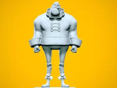 Mugren - Roger Pirates - One piece 3D print model