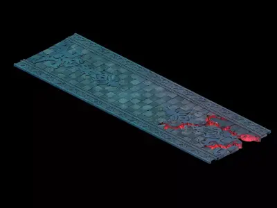 Underground Palace - Exit Floor 01 3D model