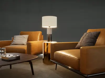 DH STUDIO Furniture Collection 09 Low-poly 3D model