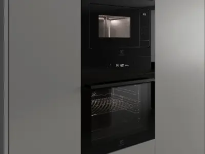 Kitchen set 20 3D model